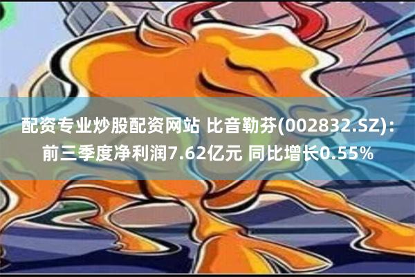 配资专业炒股配资网站 比音勒芬(002832.SZ)：前三季度净利润7.62亿元 同比增长0.55%